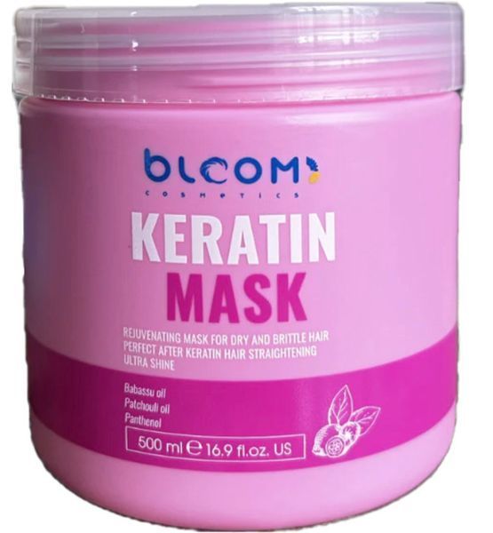 Маска BLOOM Keratin Mask, 500 мл 42 фото